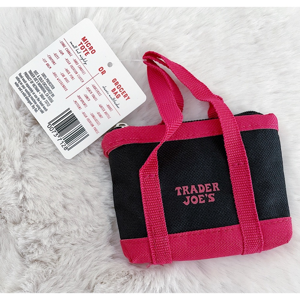 TRADER JOE'S Micro Tote Bag - Picture 2 of 4